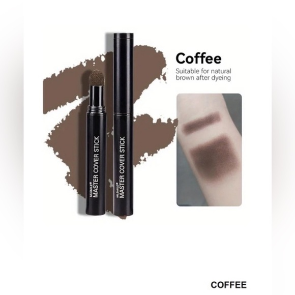 NWT GRAY HAIR COVER UP SHADOW HAIRLINE CONCEALER COVER STICK PEN - Picture 6 of 13